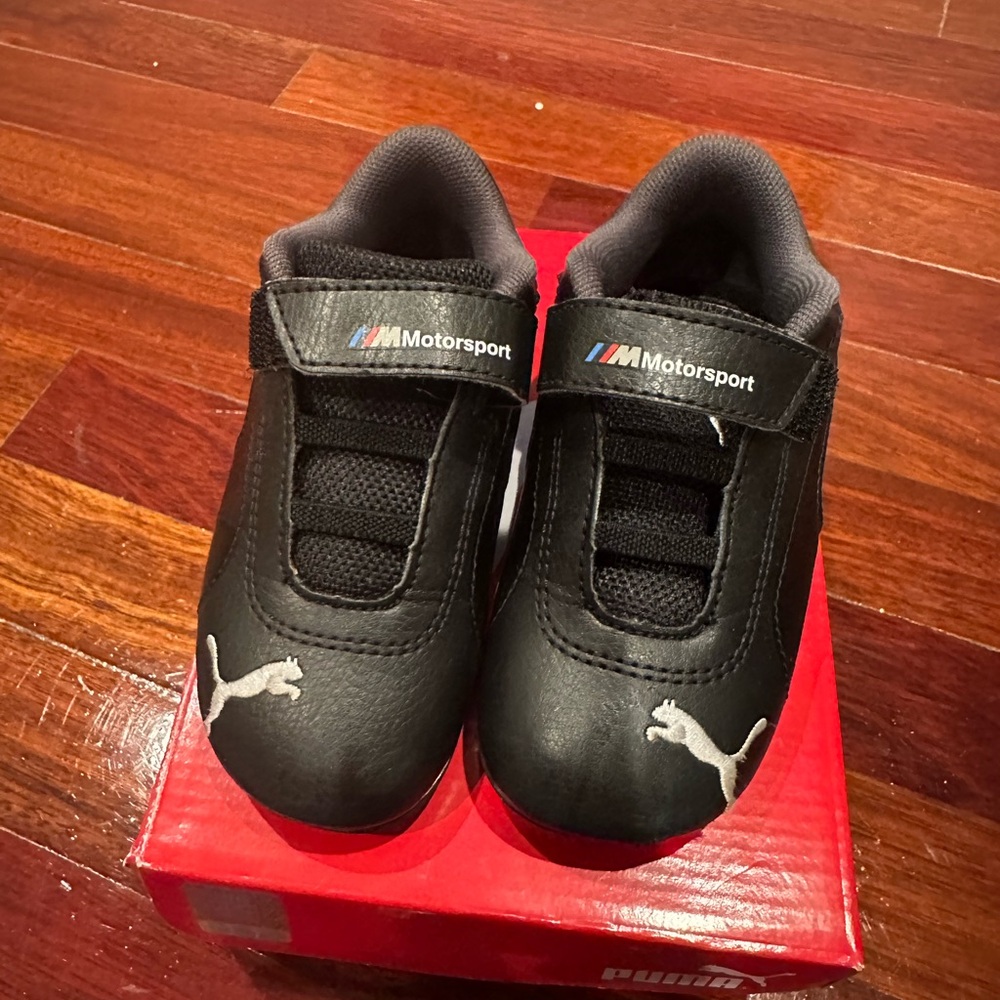 Puma Kids Black Motorsport Shoes